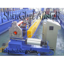 Metal round downspout roll forming machine